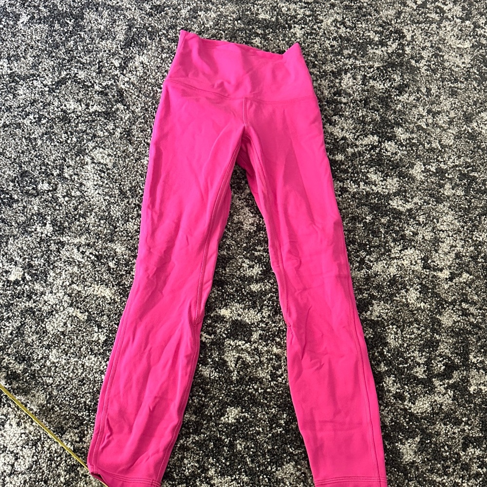 lululemon athletica Hot Pink Leggings